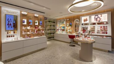 boutique clarins con sm marble