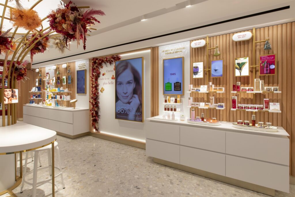 Clarins Boutique with SM Marble